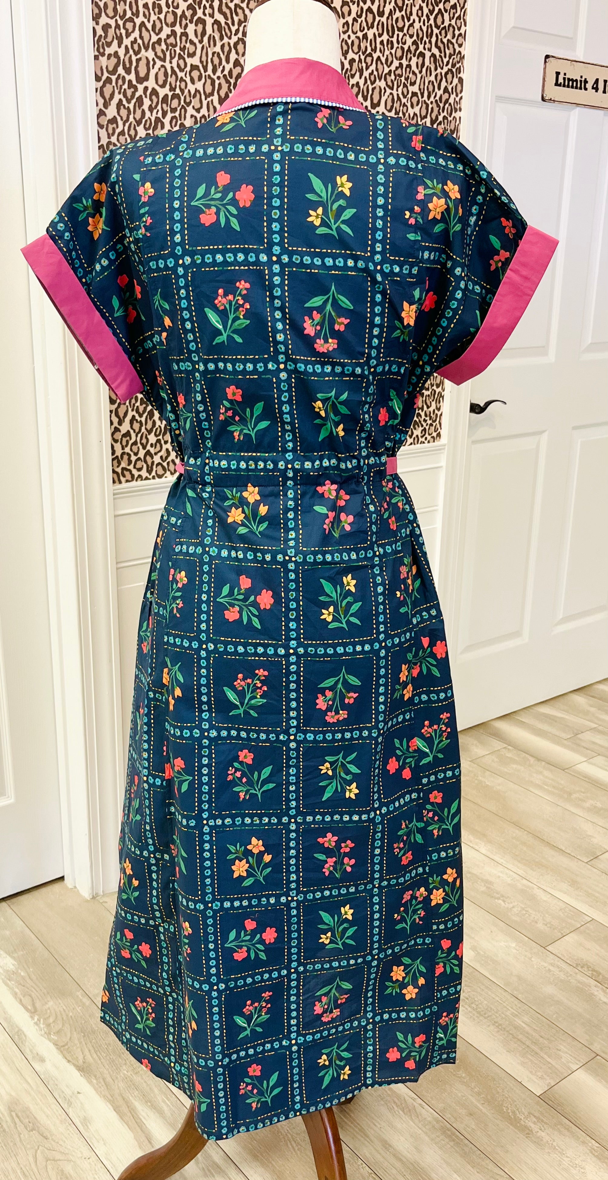 Women’s Umgee Navy Wild Flower Dress