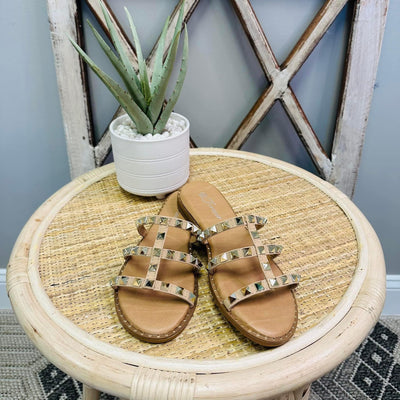 Forever Taupe Sandals - Mini Mee Boutique