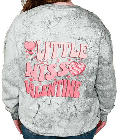 Little Miss Valentine Crewneck - Mini Mee Boutique