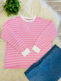 Women’s Ribbed Long Sleeve in Candy Pink Zenana - True to Size