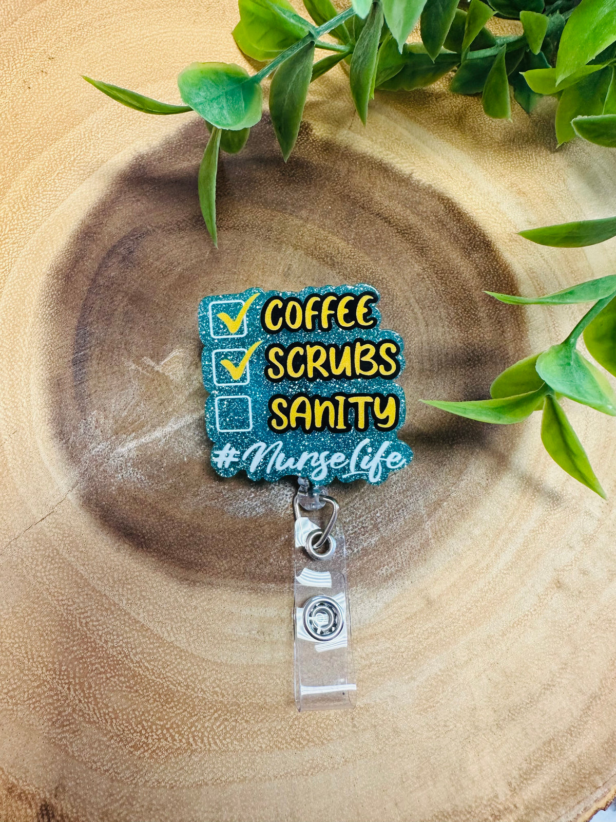 “#NurseLife” ID Badge Reel