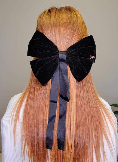 Simply Southern Long Black Bow - Mini Mee Boutique