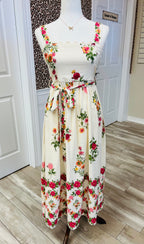 Women’s Blu Pepper Pink Floral Dress