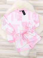 Pretty in Patchwork Women’s 2 Piece Shorts Set by Evermmee