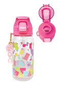 Girl’s hot focus 2 in 1 spout gummy bear bottle