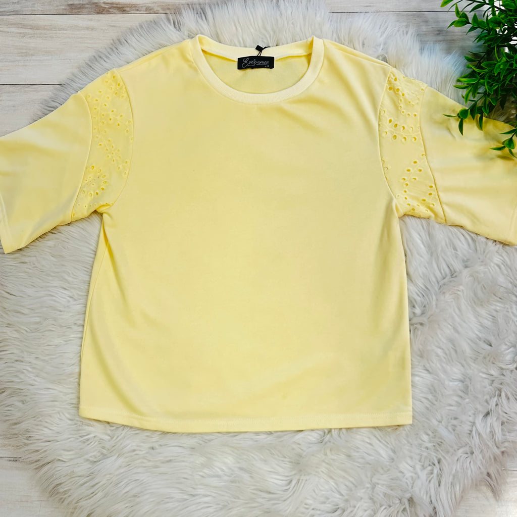 Women’s Butter Yellow Pants Set