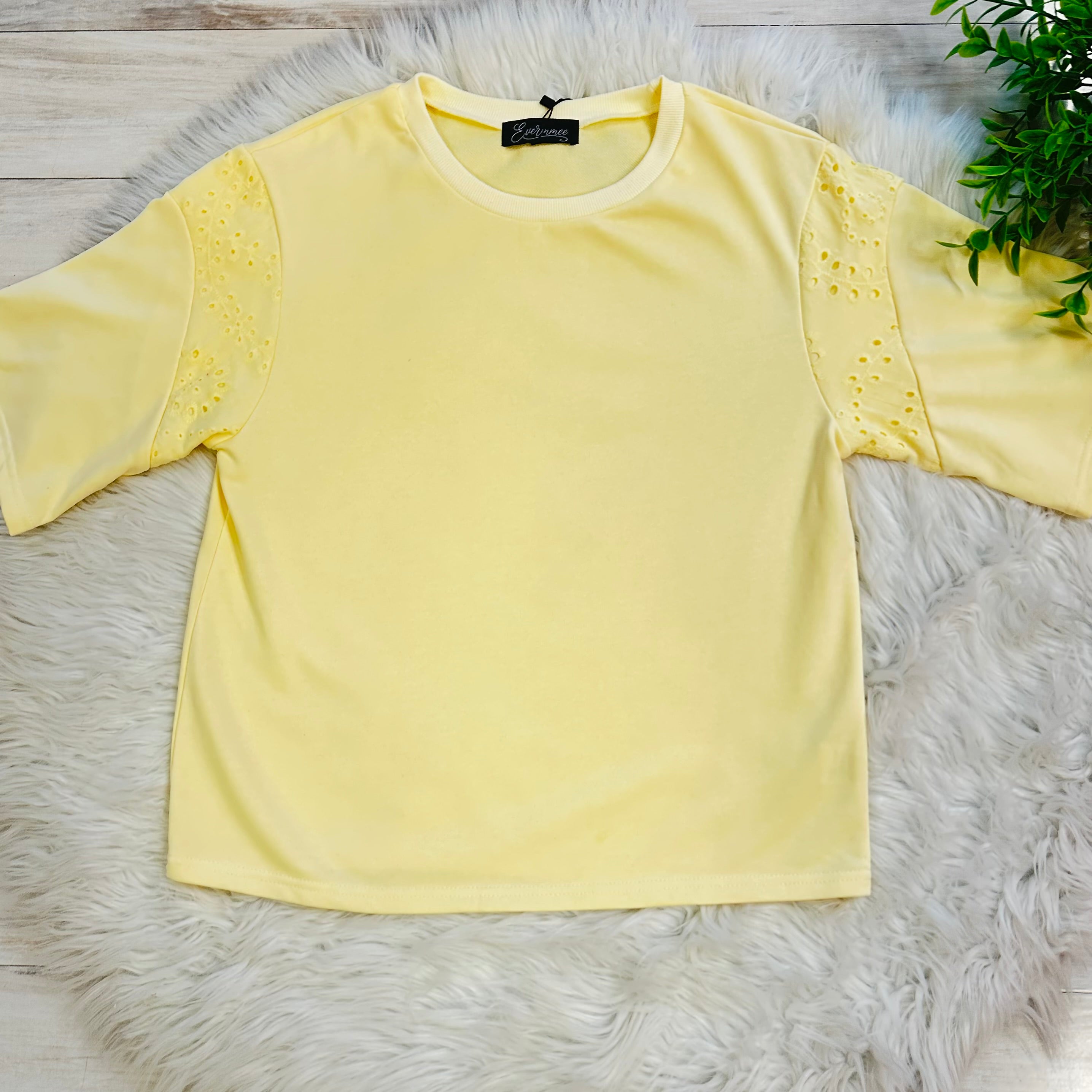 Women’s Butter Yellow Pants Set