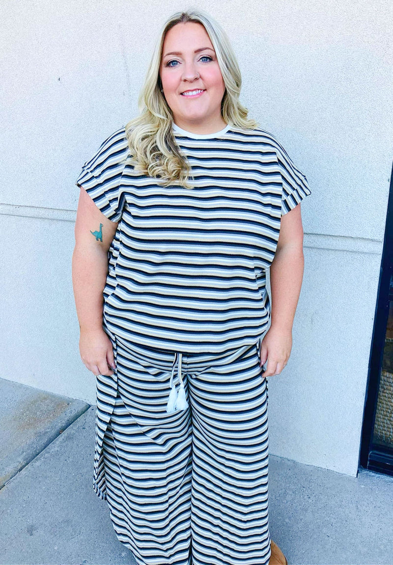 Striped 2 Piece Set - Mini Mee Boutique