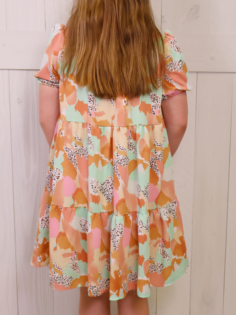 Hayden Girls Multi-Button Up Dress