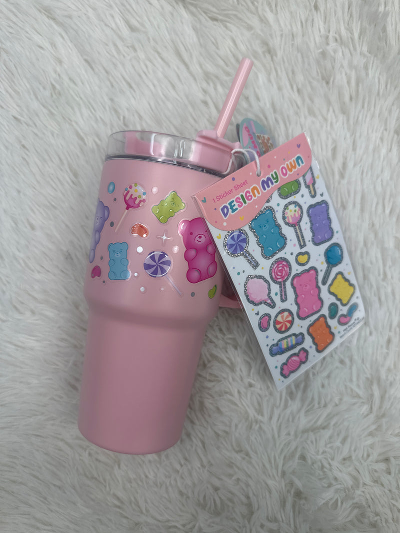 Design My Own Sticker Tumbler