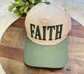 Women’s “Faith” Green Hat