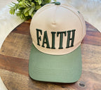 Women’s “Faith” Green Hat