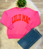 Women’s LuLu Mac Pink & Orange Sweatshirt