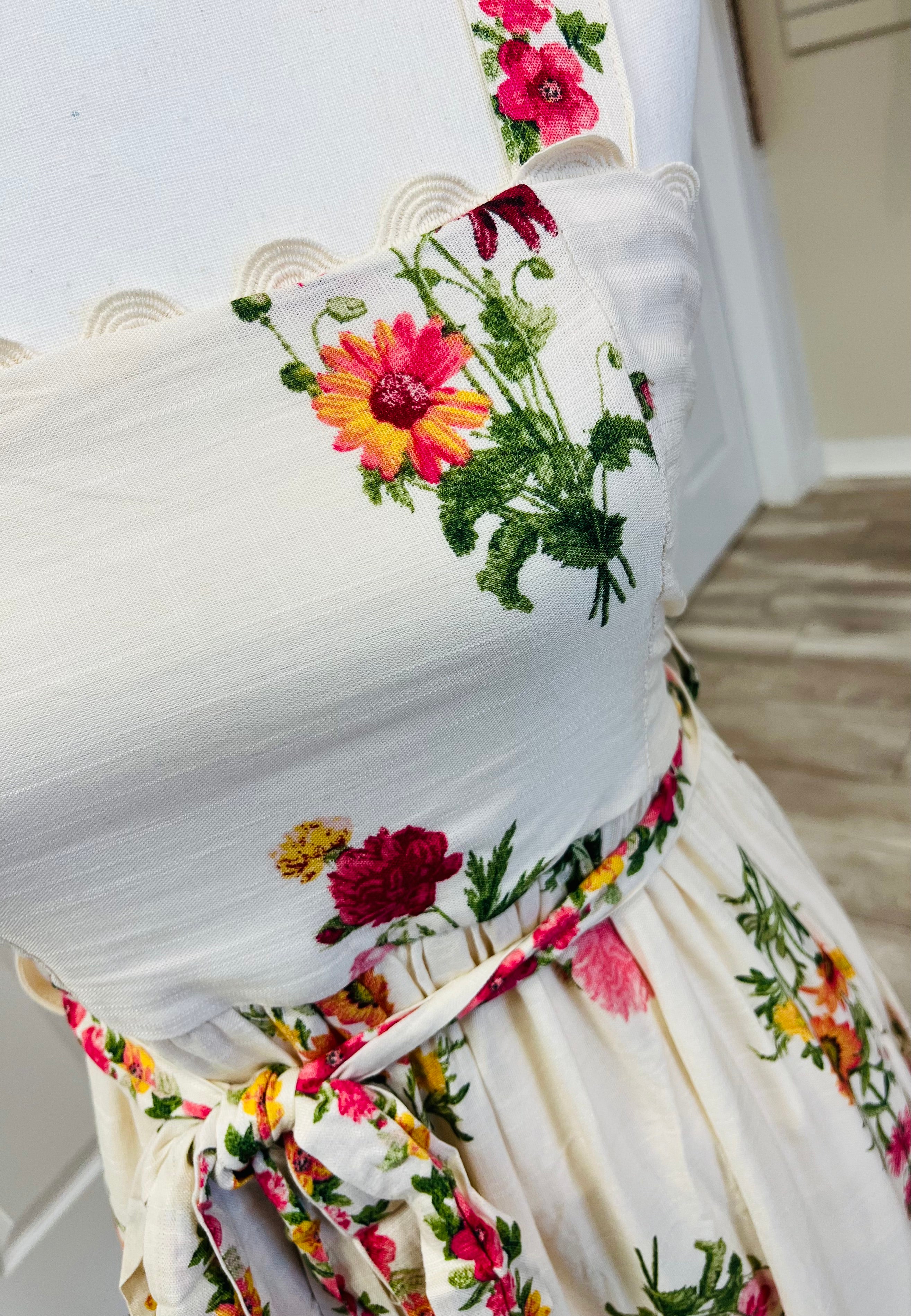 Women’s Blu Pepper Pink Floral Dress