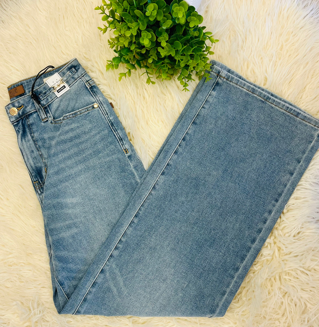 Women’s Judy Blue Angelina Column W/ Harness Trim Jeans 1174