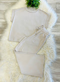 Women’s Zenana Ash Ribbed Pant set