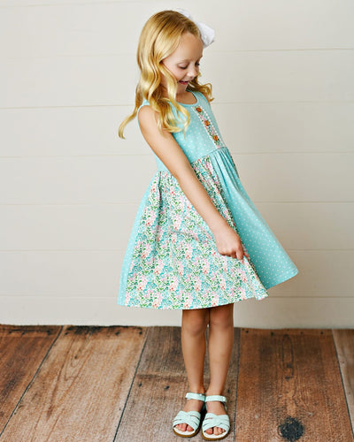 Girl's Swoon Baby Bliss Tiered Dress - Mini Mee Boutique