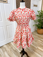 Women’s Umgee Red Floral Dress