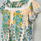 Women’s Umgee Mix Colored Printed Dress