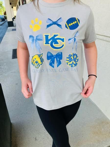 Girls KC Classy Until Game day Tee - Mini Mee Boutique