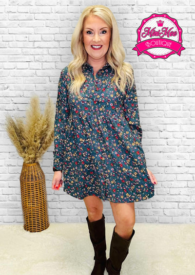 Women’s Curvy floral dress