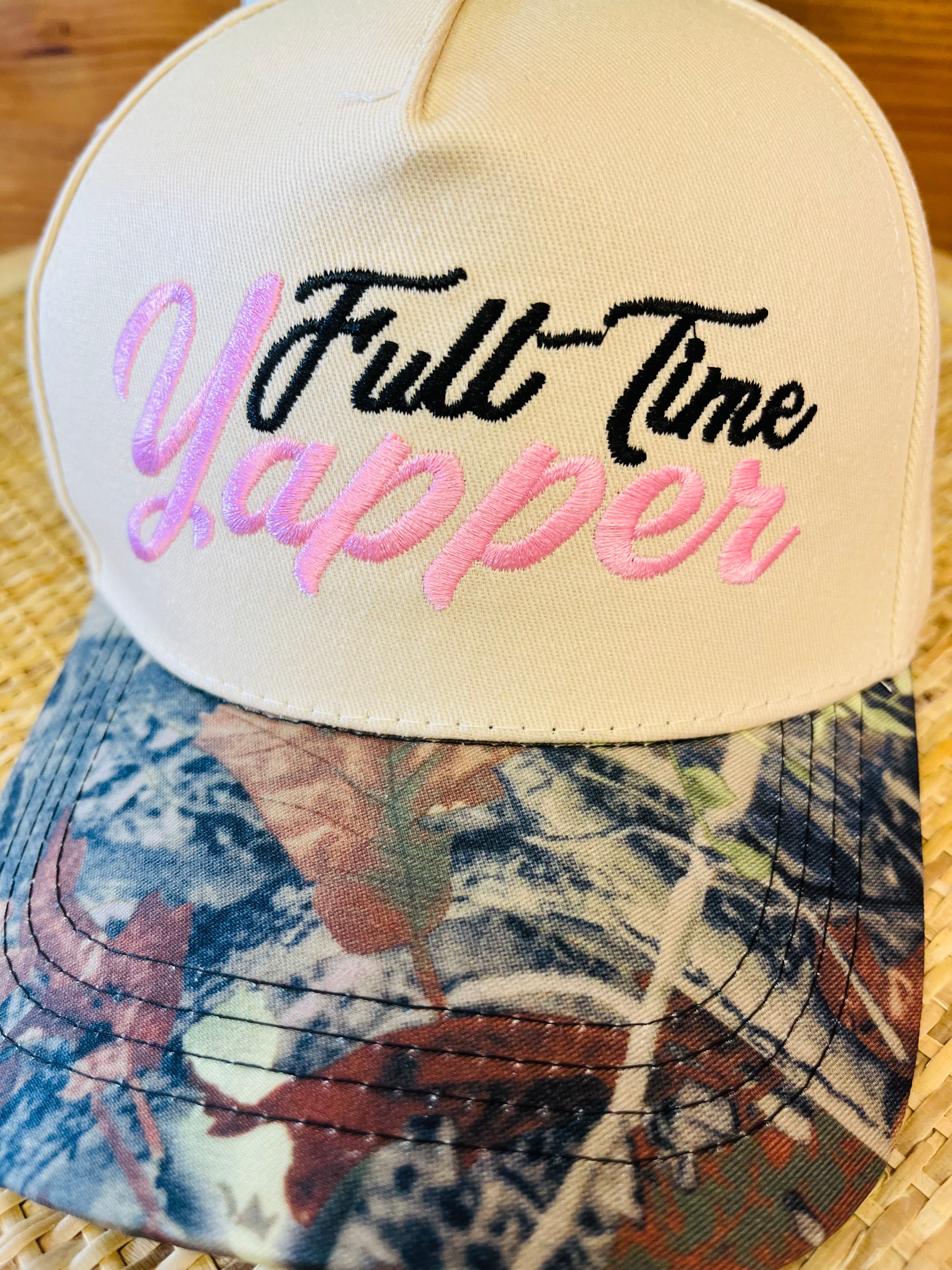 Women’s Camouflage Full-Time Yapper Hat