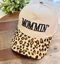 Women’s “Mommin” Cheetah Print Hat