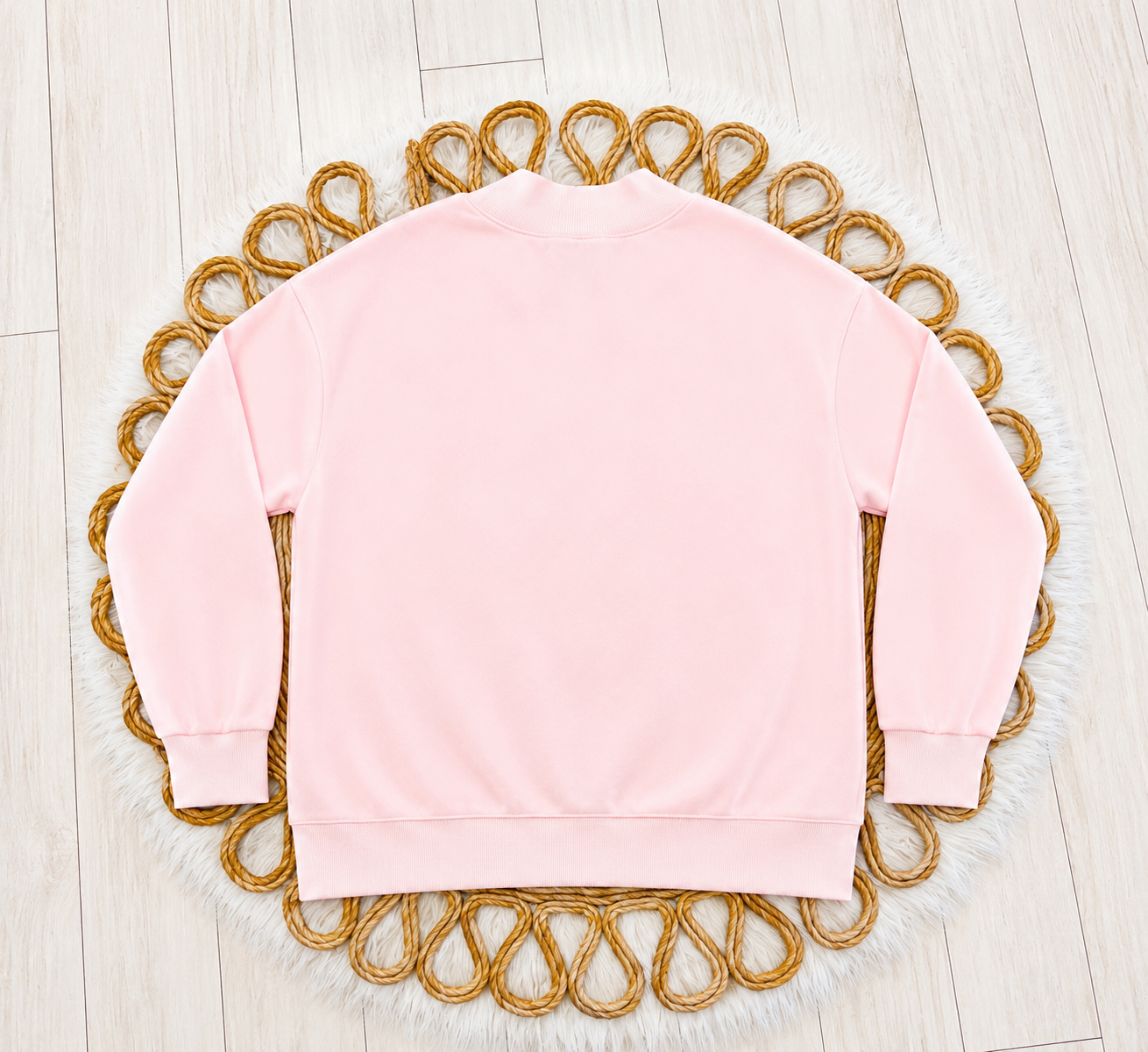 Women’s Evermmee Pumpkin Mock Neck Pullover Top