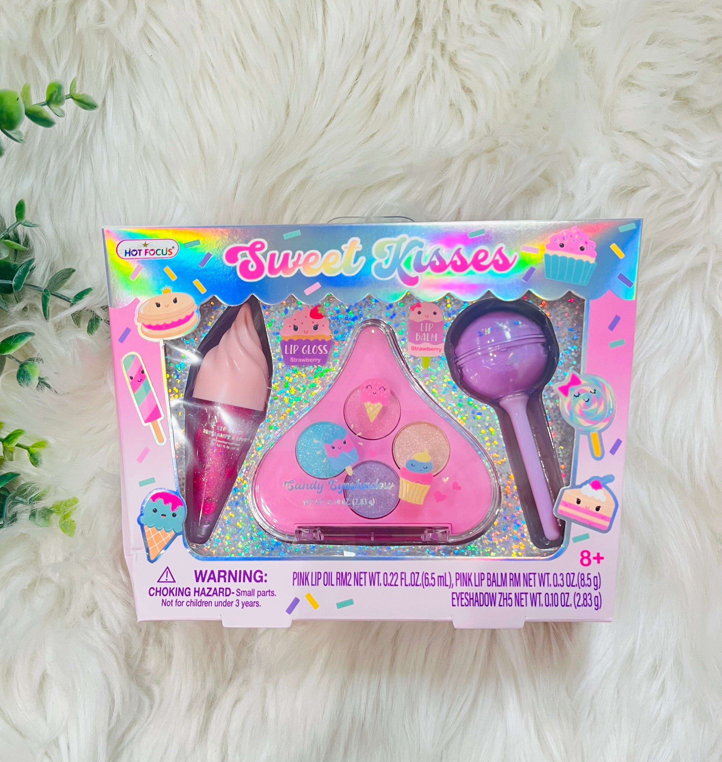 Girl’s Sweet Kisses Makeup Kit Gift