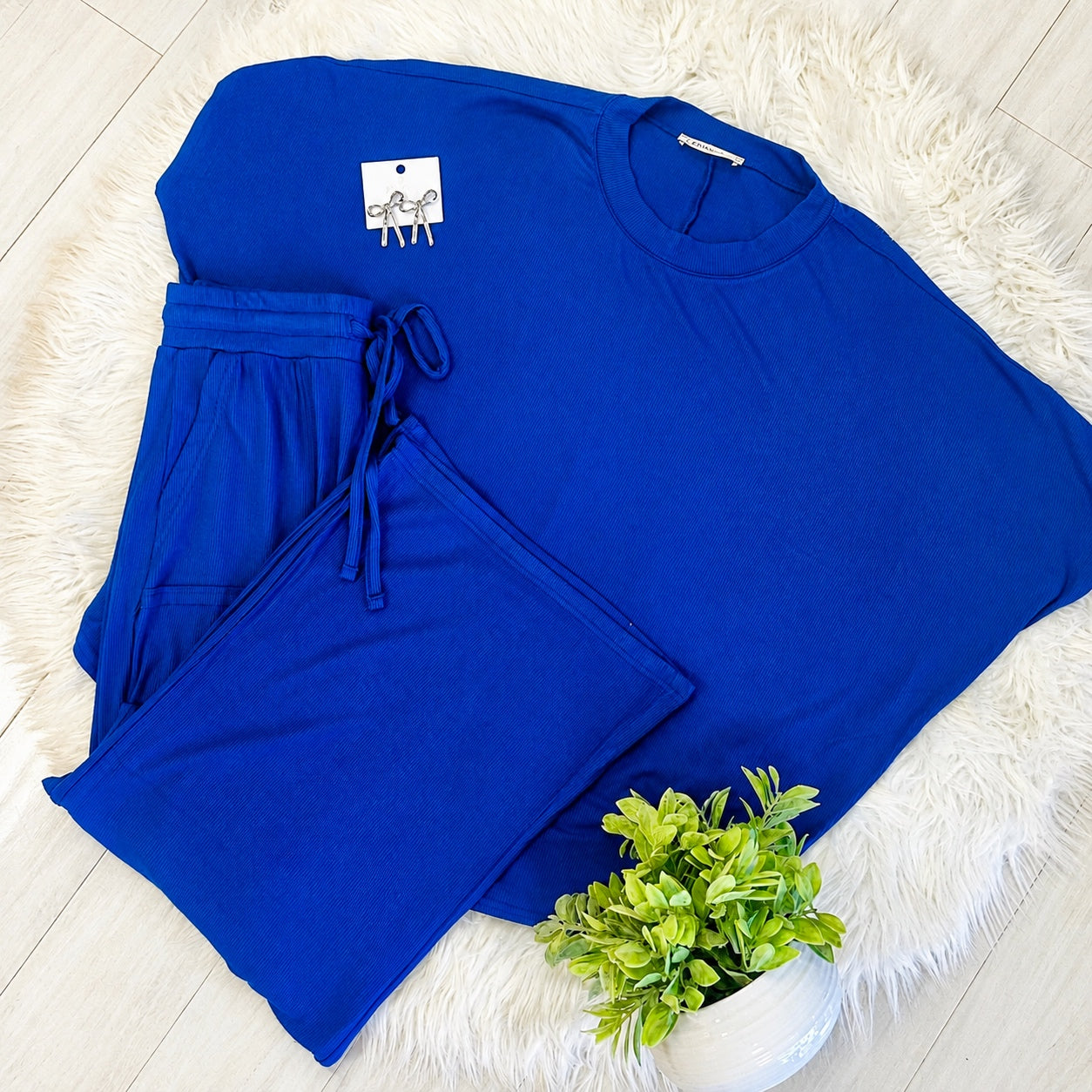 Women’s Butter Soft Zenana Set Blue