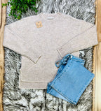 Women’s Zenana Mocha Sweater Top
