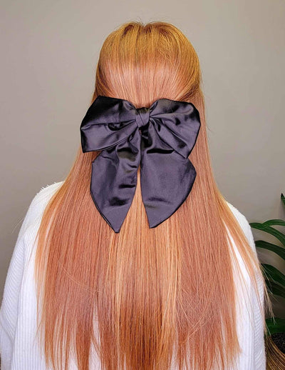 Simply Southern Black Mid-Length Bow - Mini Mee Boutique