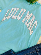 Women’s LuLu Mac Blue And Camouflaged T-Shirt