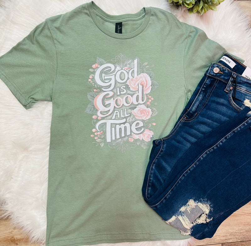 God is Good All the Time Tee - Mini Mee Boutique