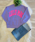 Women’s LuLu Mac Purple & Pink Sweatshirt