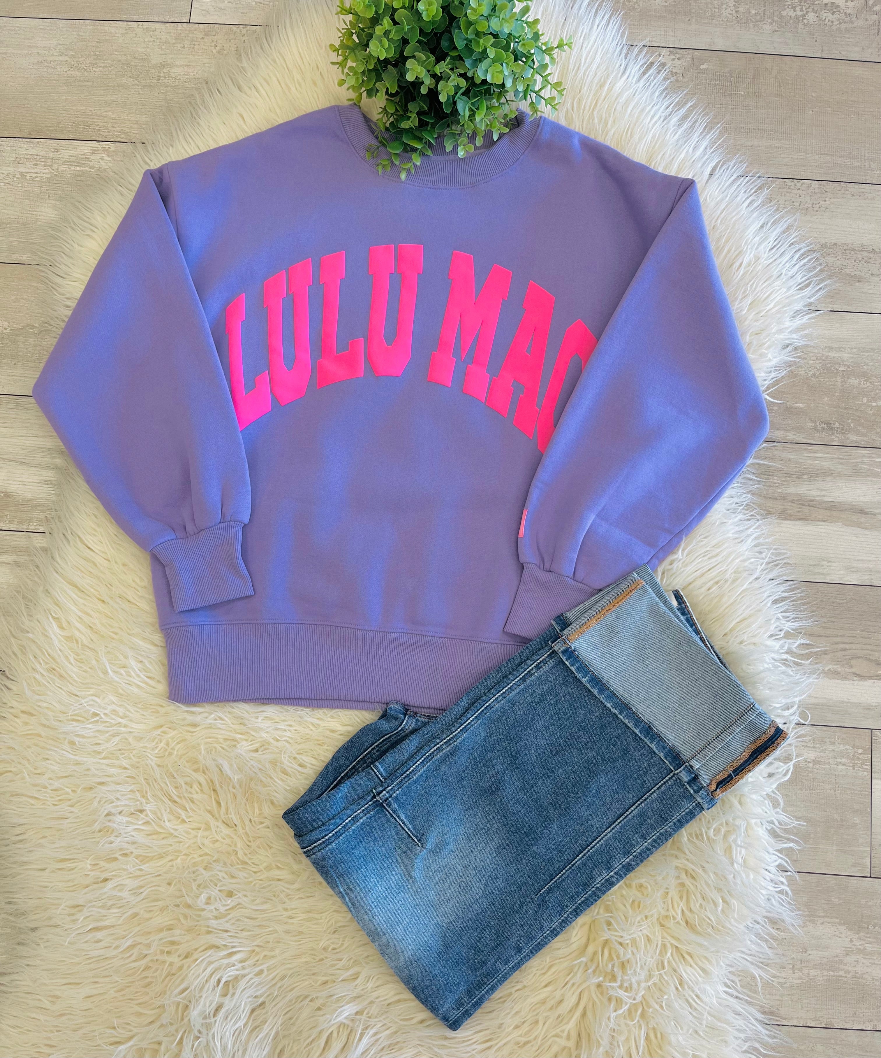 Women’s LuLu Mac Purple & Pink Sweatshirt