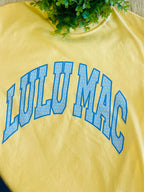 Women’s Polka Dot Butter Yellow LuLu Mac Tee