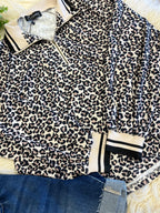 Women’s EverMMee Leopard Print Quarter Zip