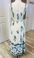 Women’s Blu Pepper Blue Floral Dress