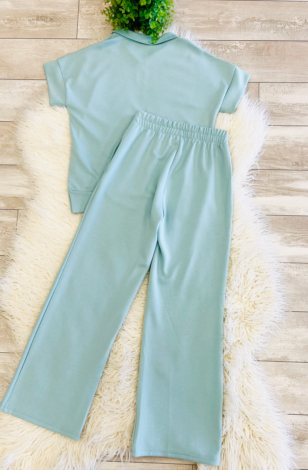 Women’s Dusty Green Scuba Set