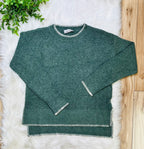 Women’s Zenana Olive Green Sweater Top