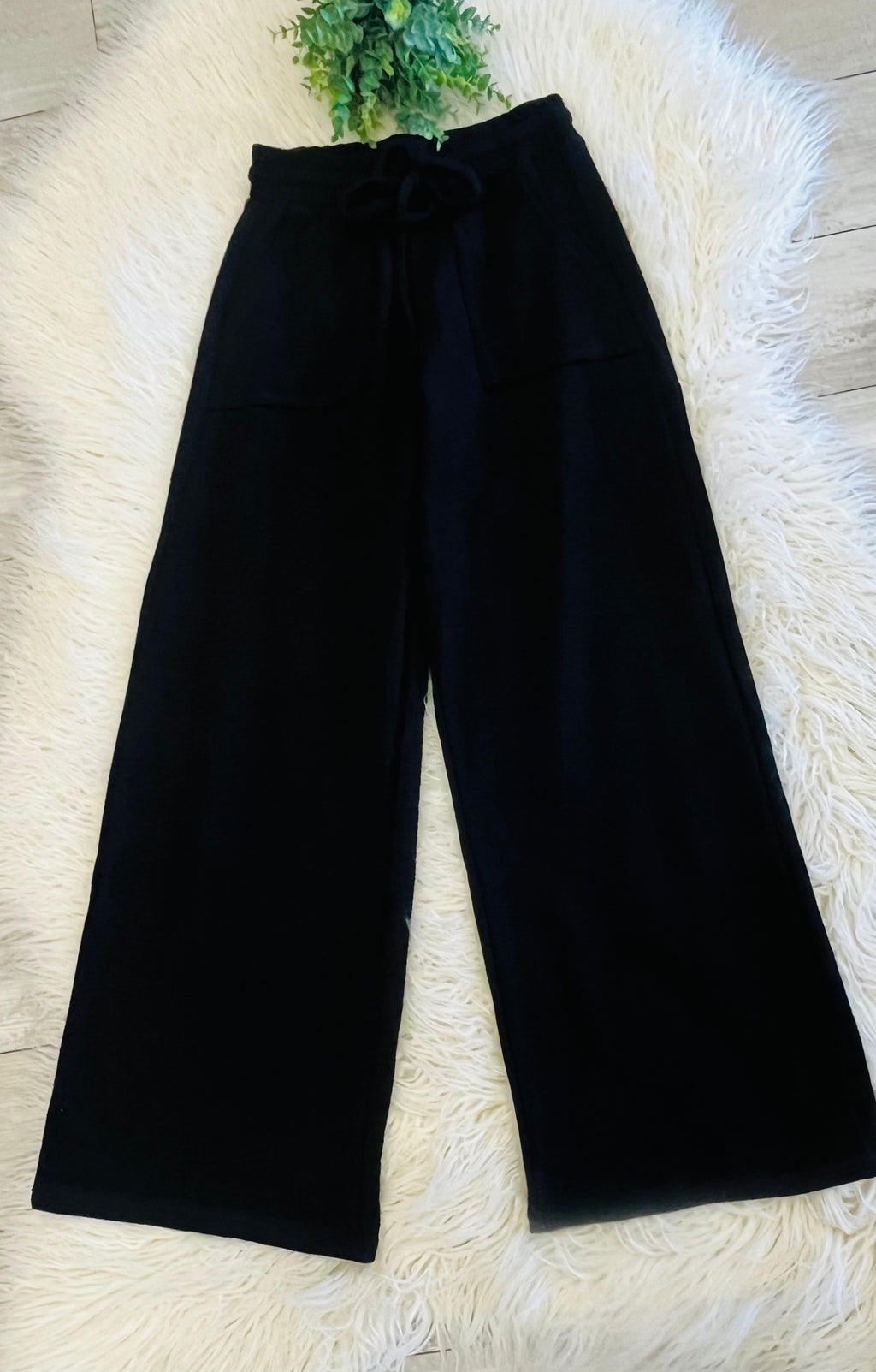 Women’s Zenana Cute Cotton Set In Black