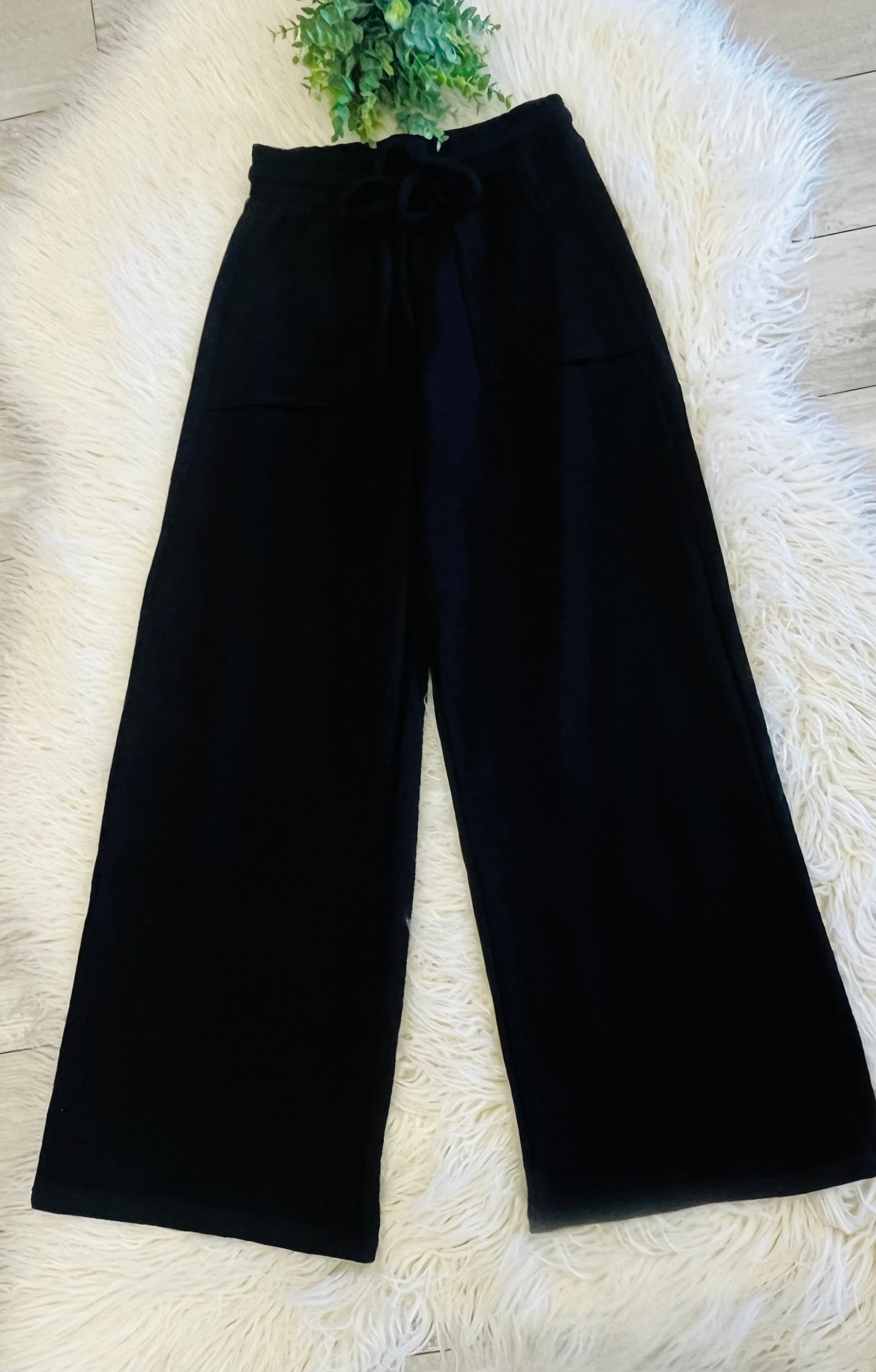 Women’s Zenana Cute Cotton Set In Black