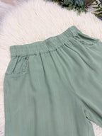 Sagebrush Fringe Linen Pants by UmGee Women’s - Loose Fit