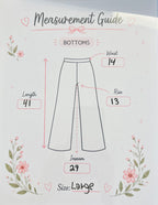 Women’s Evermee Grey Mineral-Washed Wide-Leg Patchwork Pants
