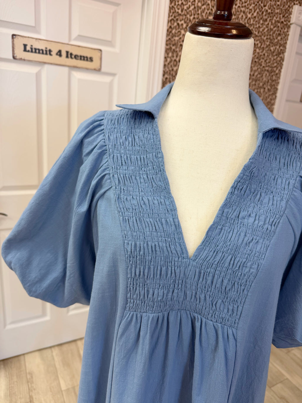Blue Haven Midi Linen Dress by UmGee Women’s - True to Size