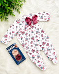 Girls Mayoral Brand Floral Sleeper