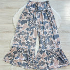 Women’s Flare Camouflage Pants
