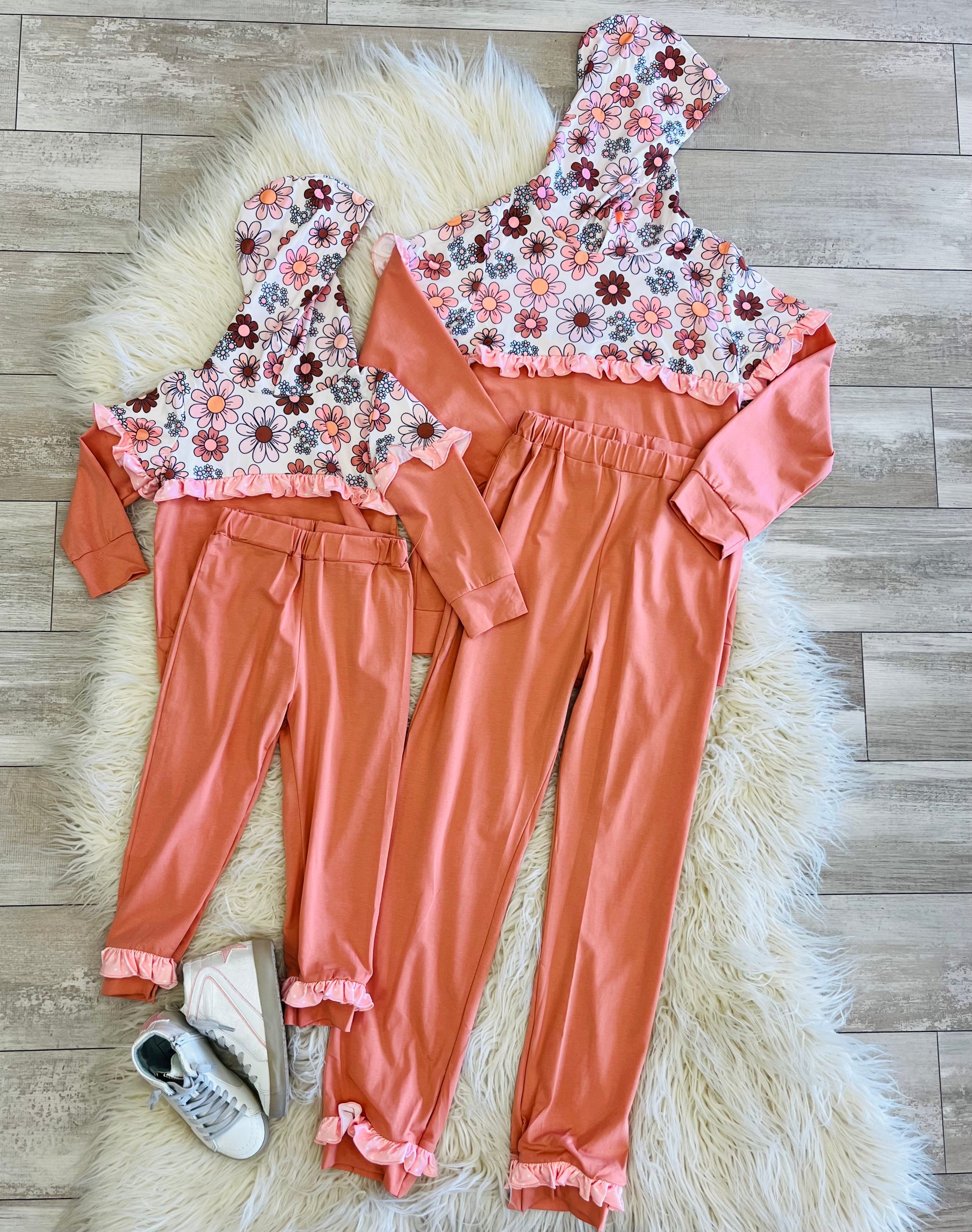 Girl’s Fall Floral Outfit