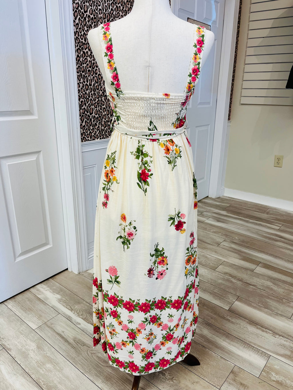 Women’s Blu Pepper Pink Floral Dress